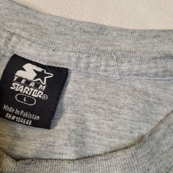 Vintage Starter Florida State Gray Seminoles T Shirt Mens L - Picture 6 of 7